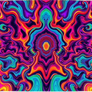 Psychedelic Abstract Vector