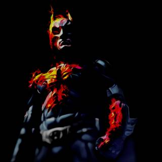 Samsung S25 Ultra Wallpaper Batman in Flames