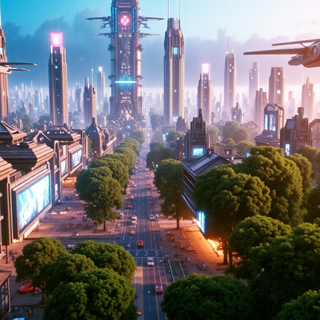 Futuristic City