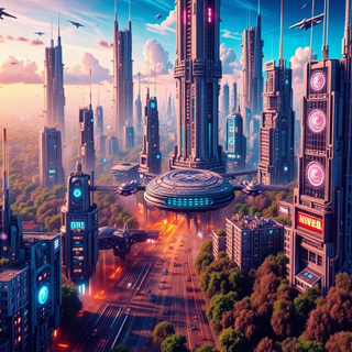 Futuristic City