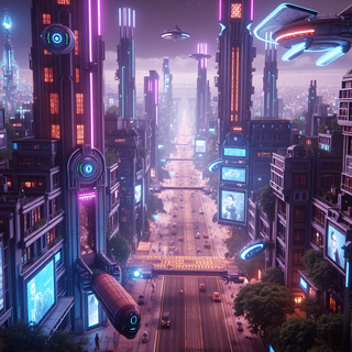 Futuristic City