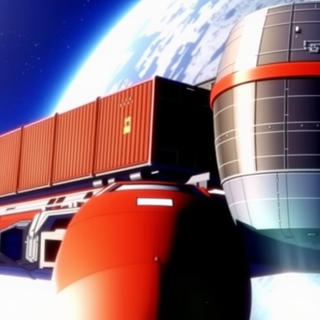 Space Cargo Ship