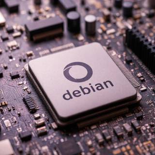 Debian 13 Linux distro wallpaper