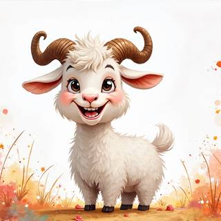 Cartoon Goat