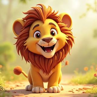 Cartoon Lion