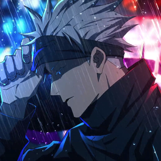 Gojo Animated Rain