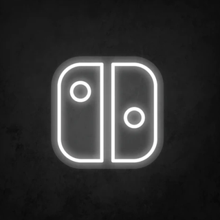 NIntendo White Neon