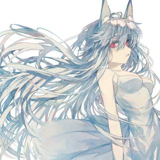 Red Eyes Animal Ears