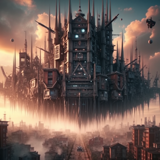 Post Apocalyptic Distopian City