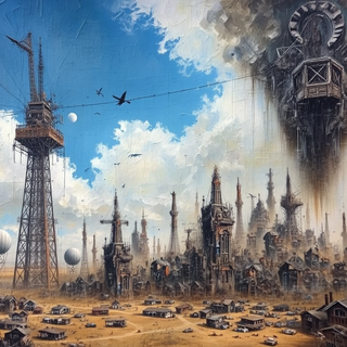 Post Apocalyptic Distopian City