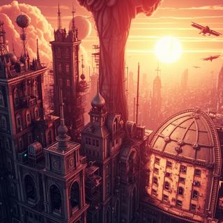 Post Apocalyptic Distopian City