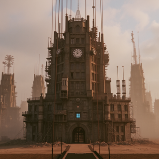 Post Apocalyptic Distopian City