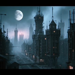 Post Apocalyptic Distopian City