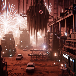 Post Apocalyptic Distopian City