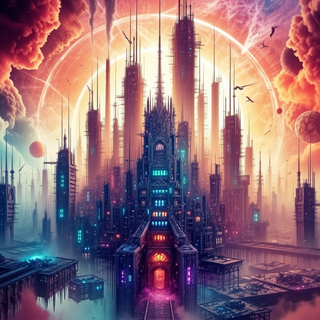 Post Apocalyptic Distopian City