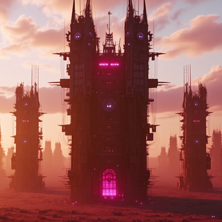 Post Apocalyptic Distopian City