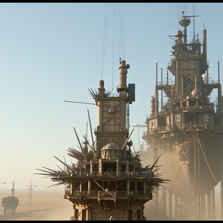 Post Apocalyptic Distopian City