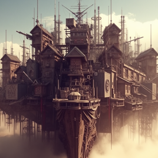 Post Apocalyptic Distopian City