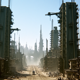 Post Apocalyptic Distopian City