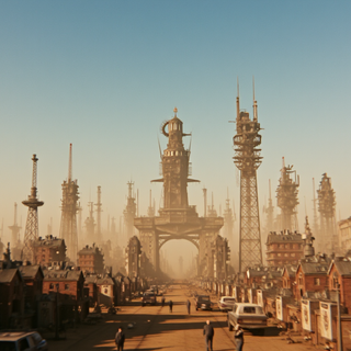 Post Apocalyptic Distopian City