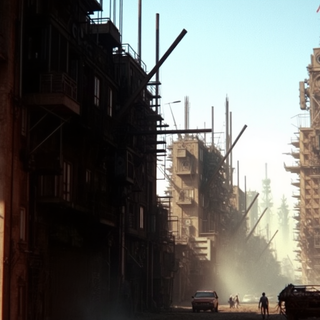 Post Apocalyptic Distopian City