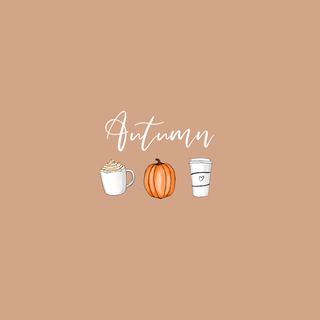 minimalist iPhone fall wallpaper