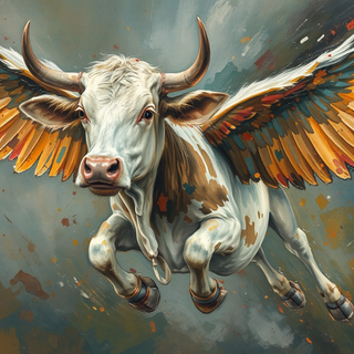 Flying Cow
