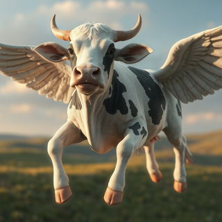 Flying Cow