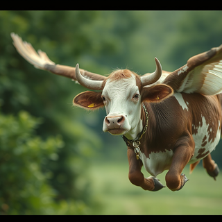 Flying Cow