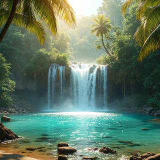 Beautiful Waterfall