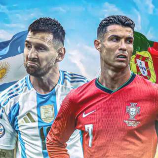 Lionel Messi & Cristiano Ronaldo