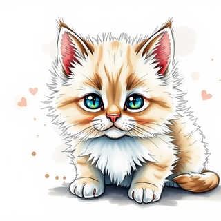 Fluffy Kitten