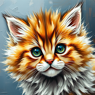 Fluffy Kitten