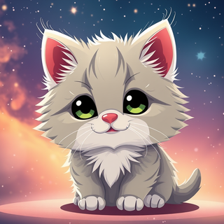 Fluffy Kitten