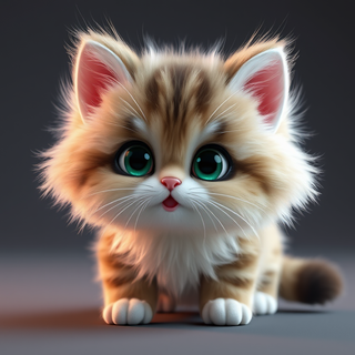 Fluffy Kitten
