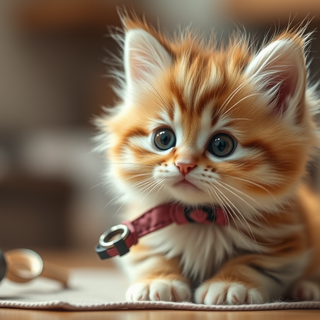 Fluffy Kitten
