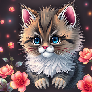 Fluffy Kitten