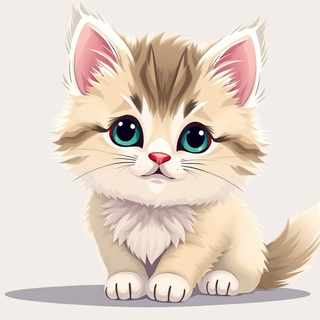 Fluffy Kitten