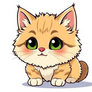 Fluffy Kitten