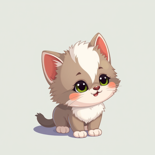 Fluffy Kitten