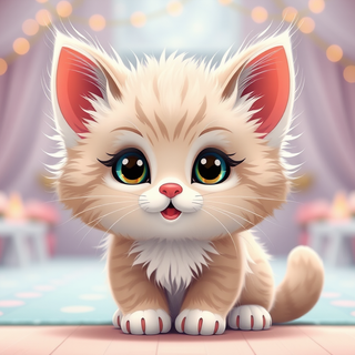 Fluffy Kitten