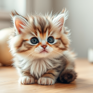 Fluffy Kitten