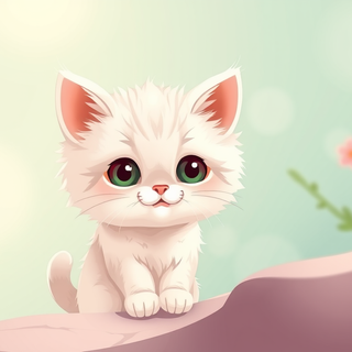 Fluffy Kitten
