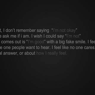 here my feelings as to why no one dates me !