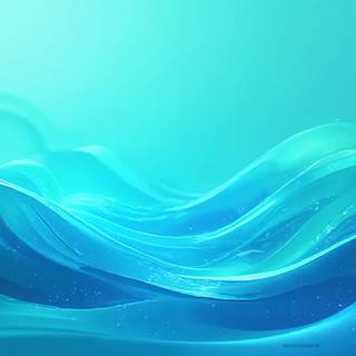Blue Waves Background