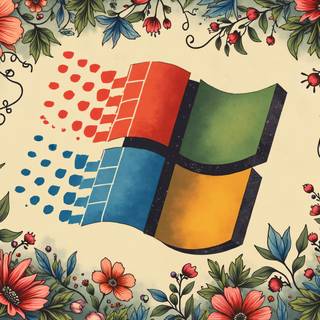Windows Retro Logo