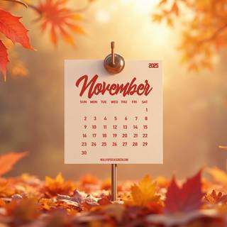 2025 November Calendar