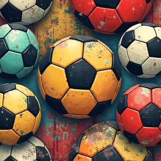 Soccer Balls Pattern