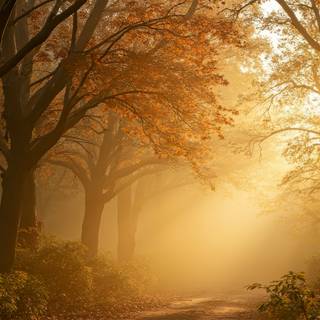 Pathway Through Fall