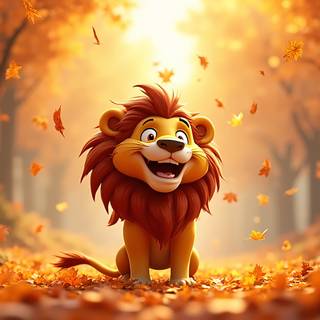 Cartoon Lion